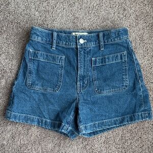 Madewell Blue Jean Shorts